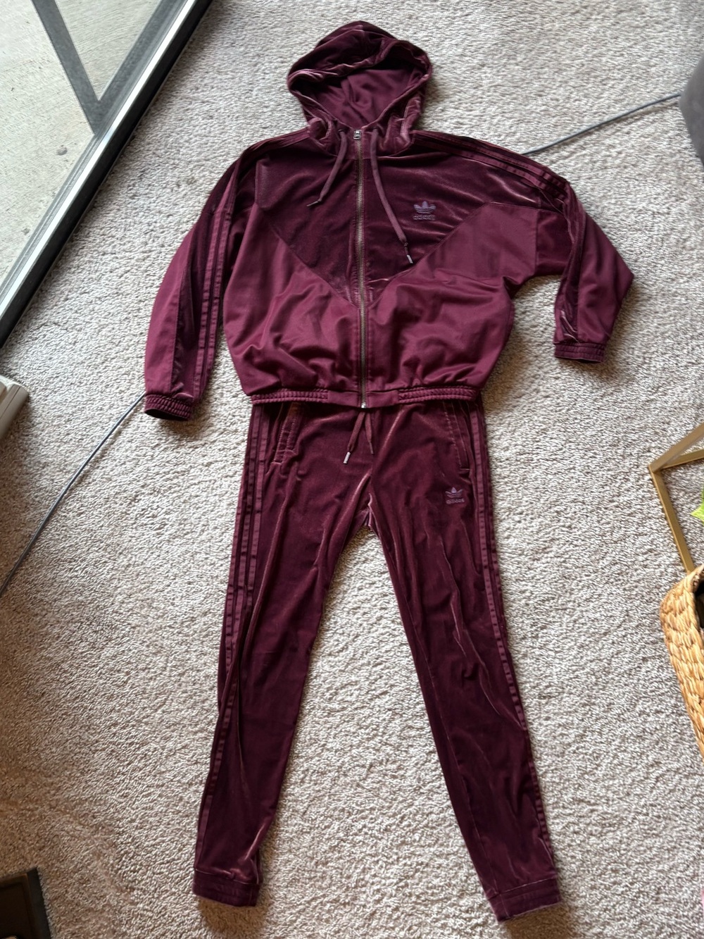 Adidas Velvet Vibes tracksuit